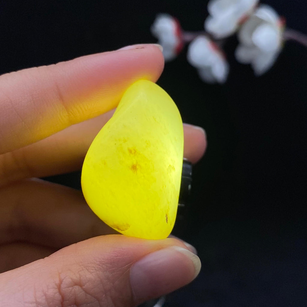 和田玉秋梨皮籽料吊坠籽（15.7g）