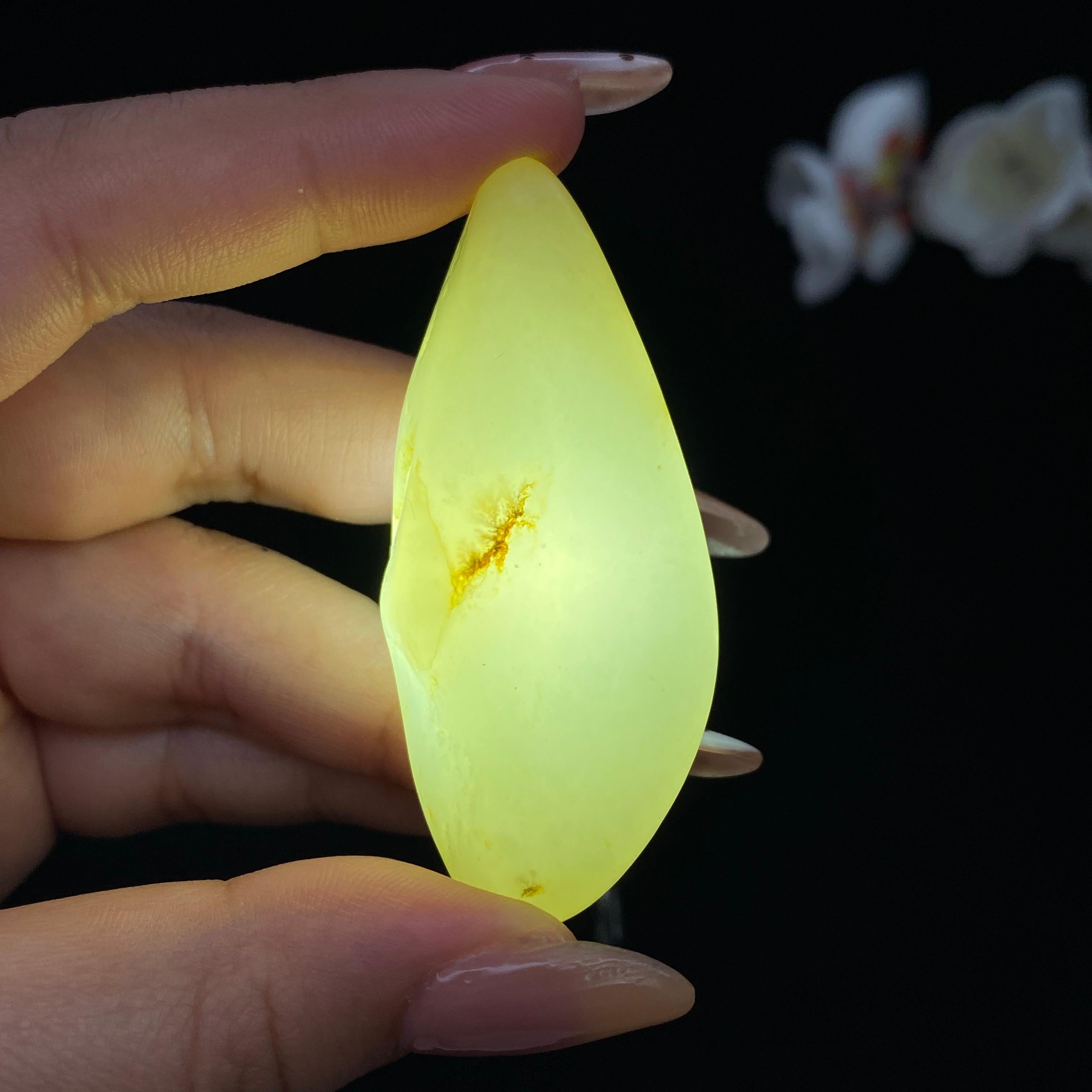 和田玉白玉籽料挂件（31.3g）