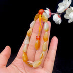 和田玉黄皮籽料【精品手串】（16.2g）