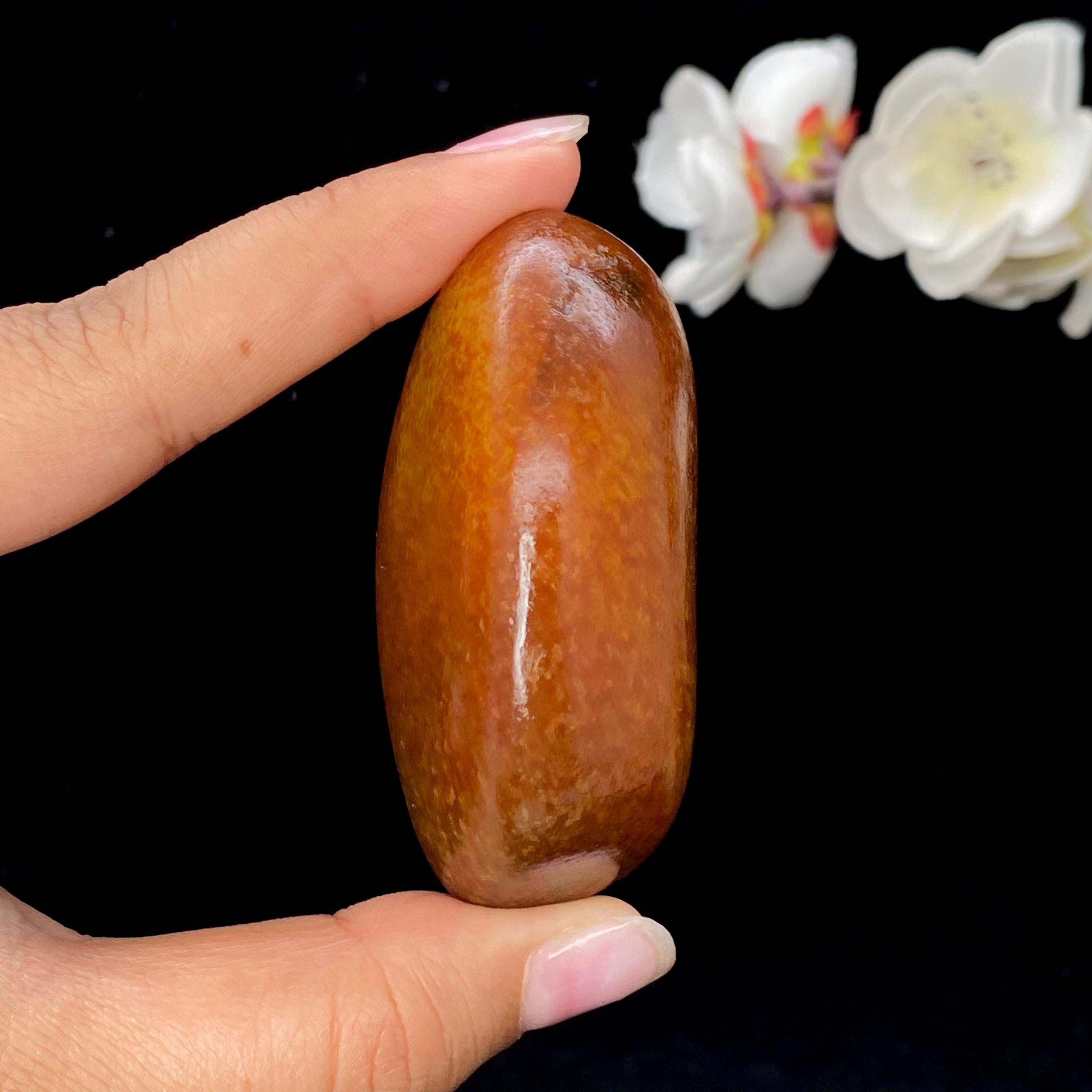 和田玉红沁皮籽料（143.2g）