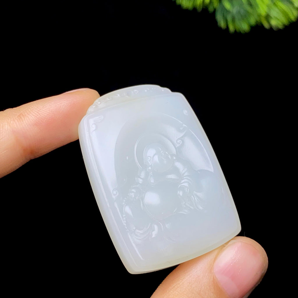 和田玉糖白佛公（26.4g）