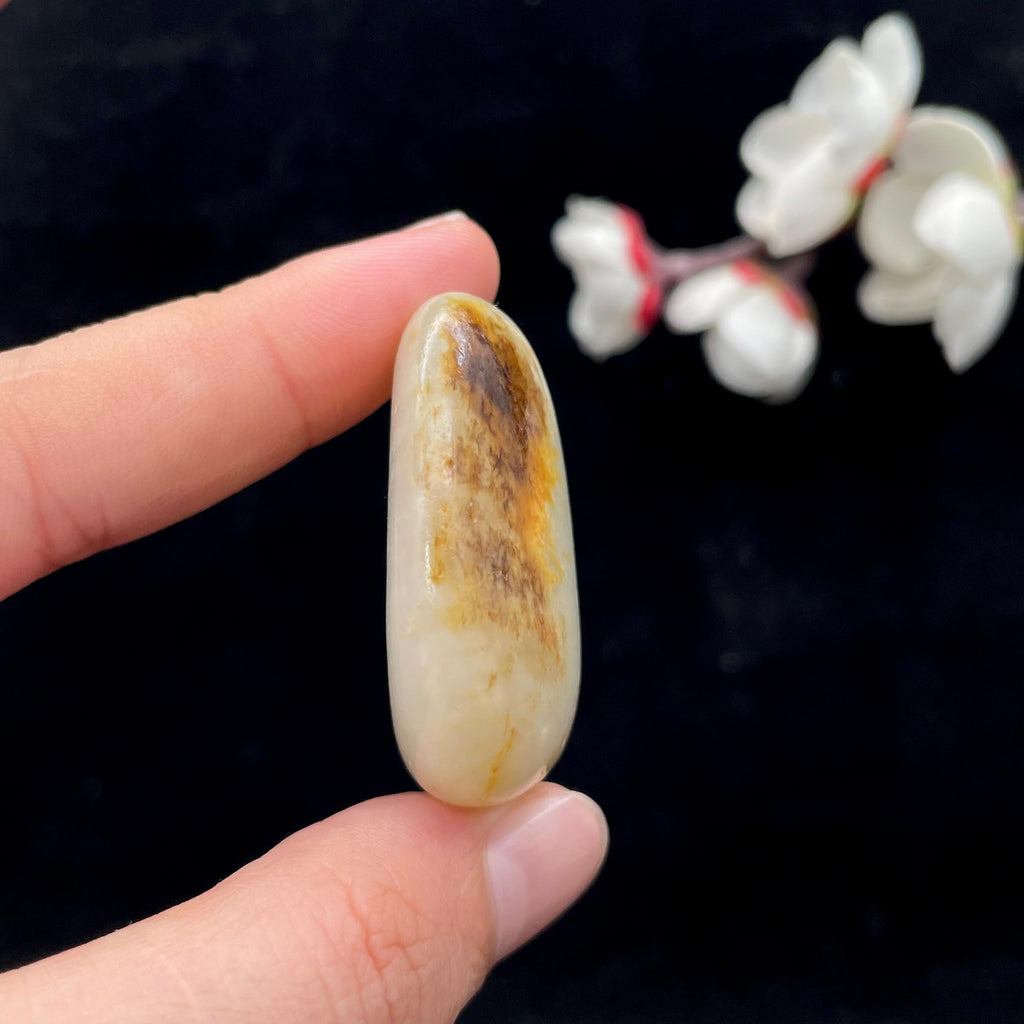 和田玉秋梨皮籽料挂件（36.3g）