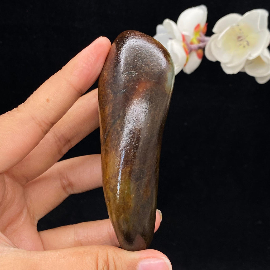 和田玉黄沁皮籽料（215.3g）