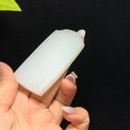 和田山料白玉无事牌挂件（56.4g）
