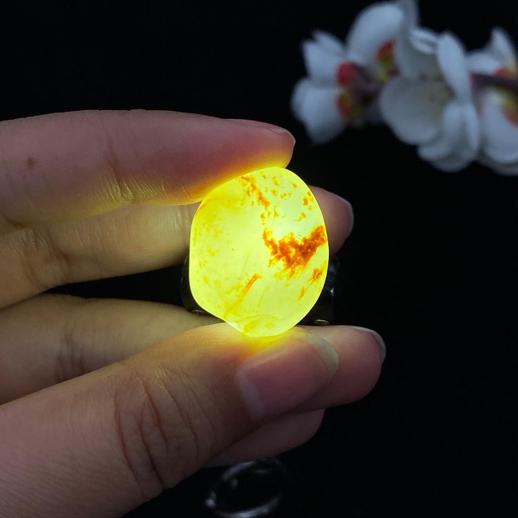 和田玉洒金皮籽料吊坠籽（10.6g）