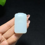 毕业级和田羊脂白玉无相佛挂件（43.0g）