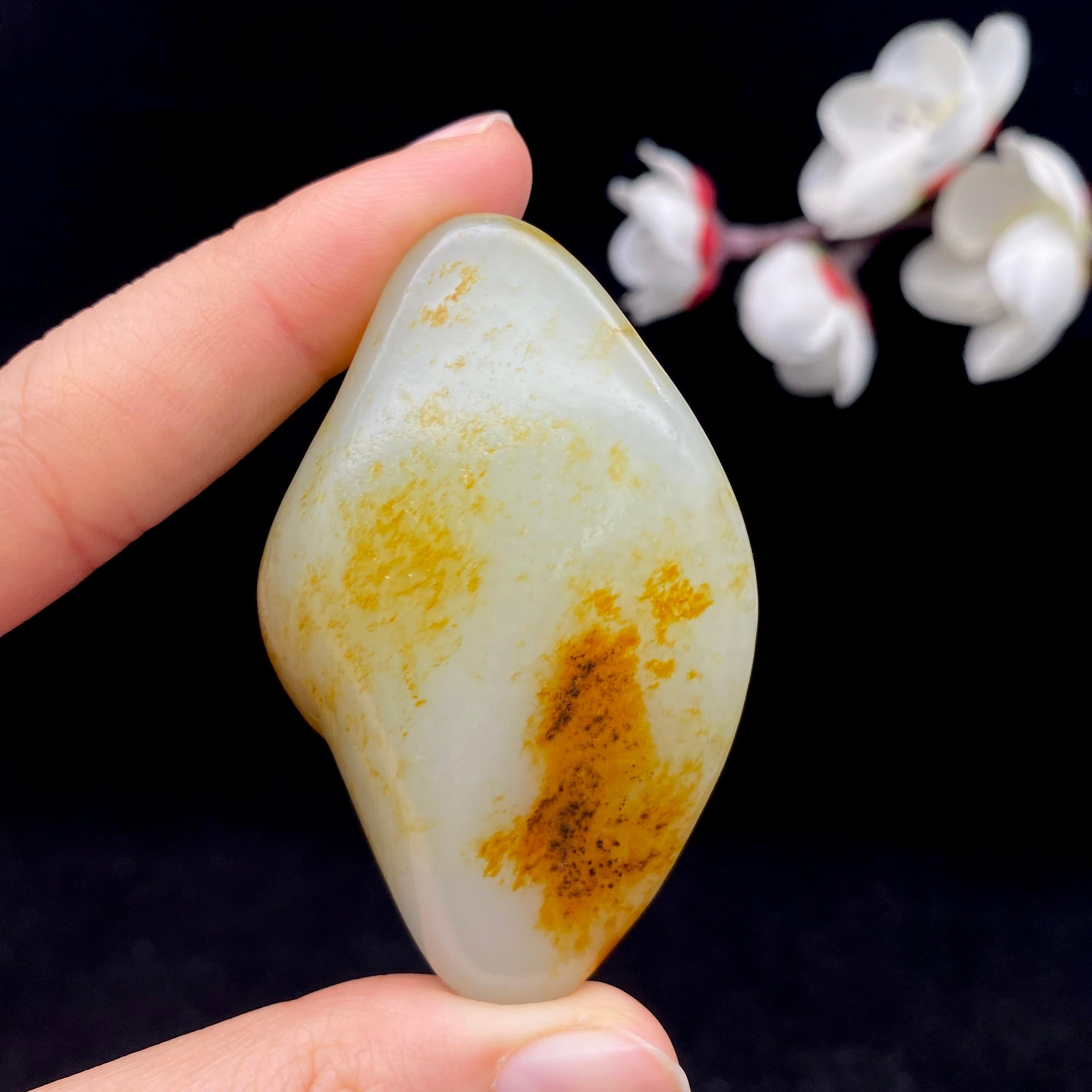 和田玉洒金皮籽料（53.6g）