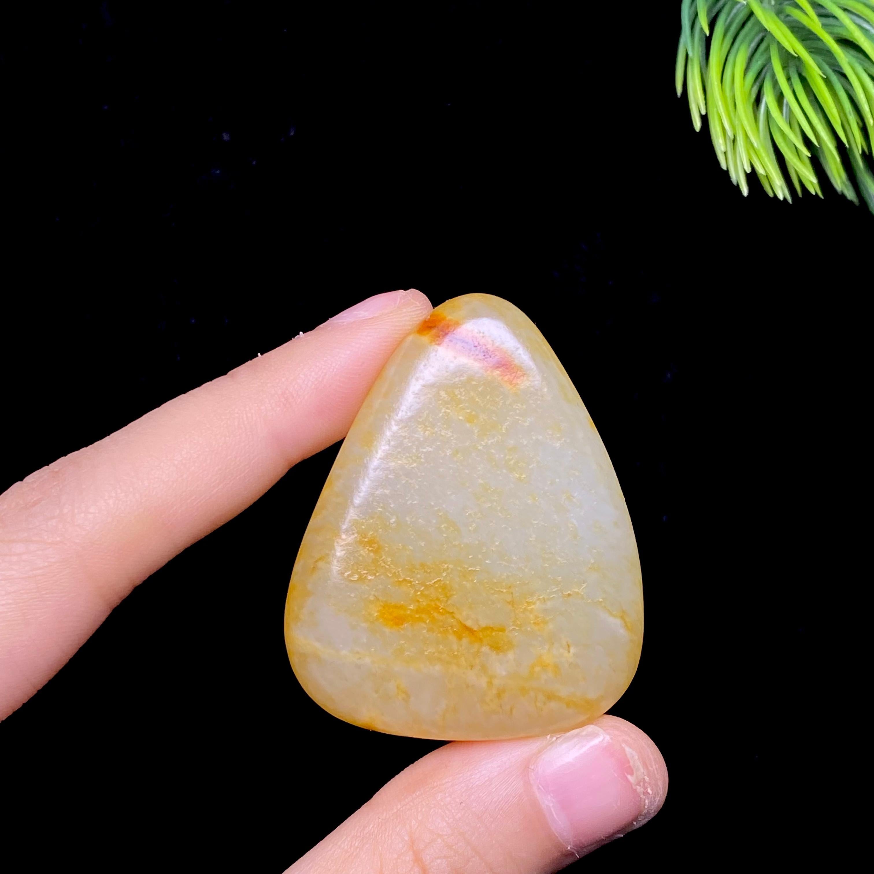 和田玉洒金皮白肉籽料（36.3g）