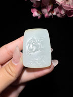 和田玉糖白玉马到成功（39.7g）