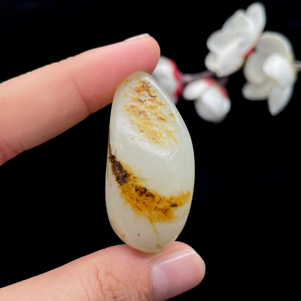 和田玉黄皮籽料（28.4g）