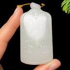 和田玉籽料无事牌（73.8g）