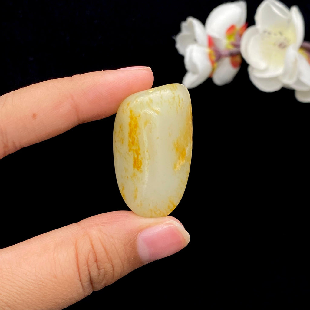 和田玉洒金皮籽料挂件（23.3g）