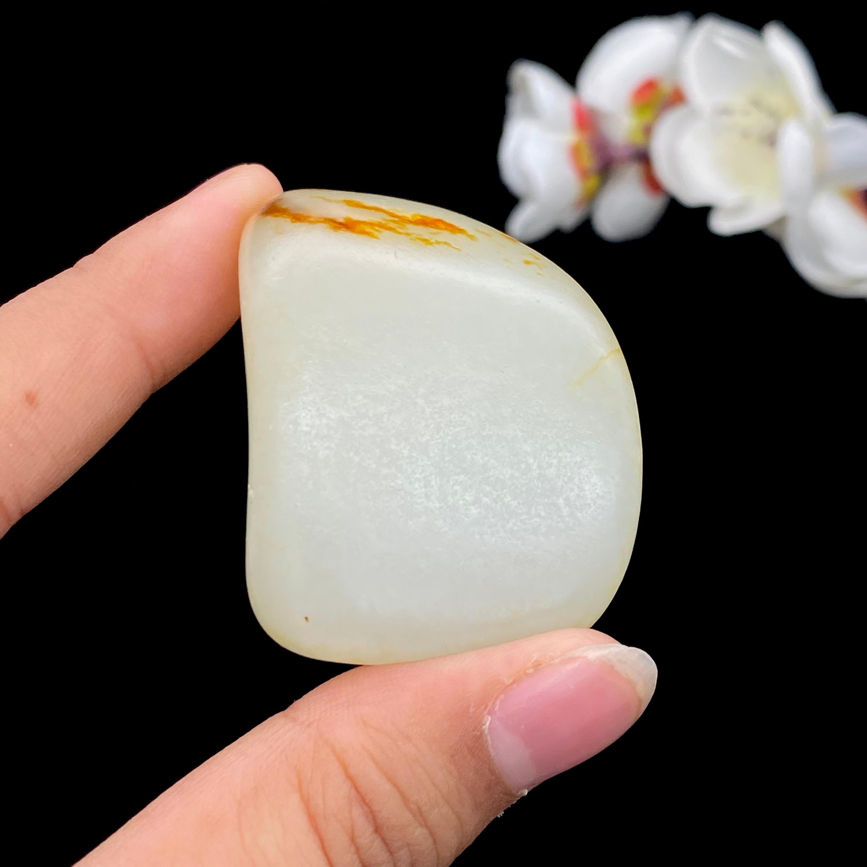 和田玉洒金皮籽料挂件（72.1g）