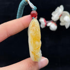 和田玉籽料【龙挂件】（49g）