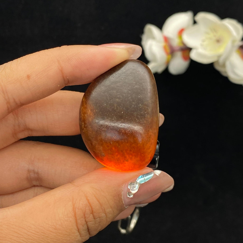 和田玉红沁皮籽料原石（26.2g）