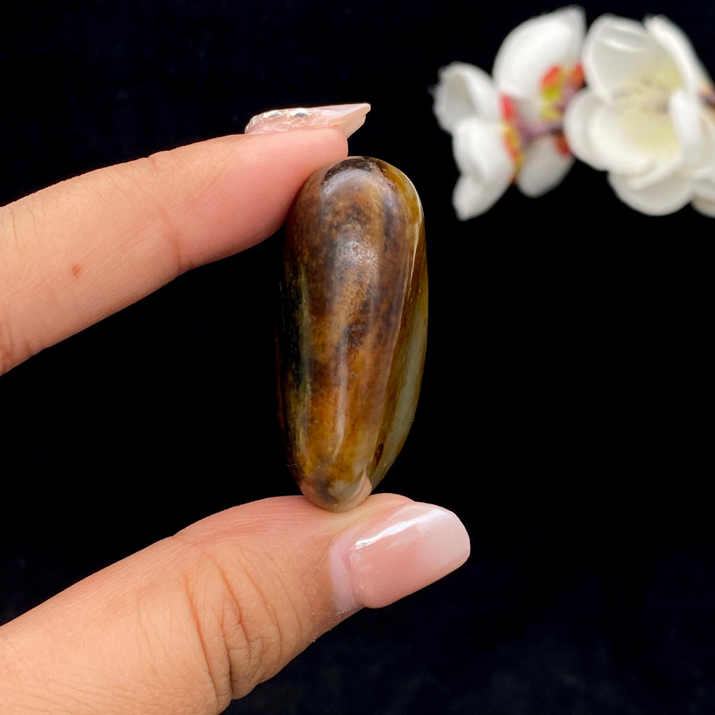 和田玉秋梨皮籽料挂件（36.6g）