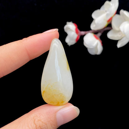 和田玉洒金皮籽料原石（19.6g）