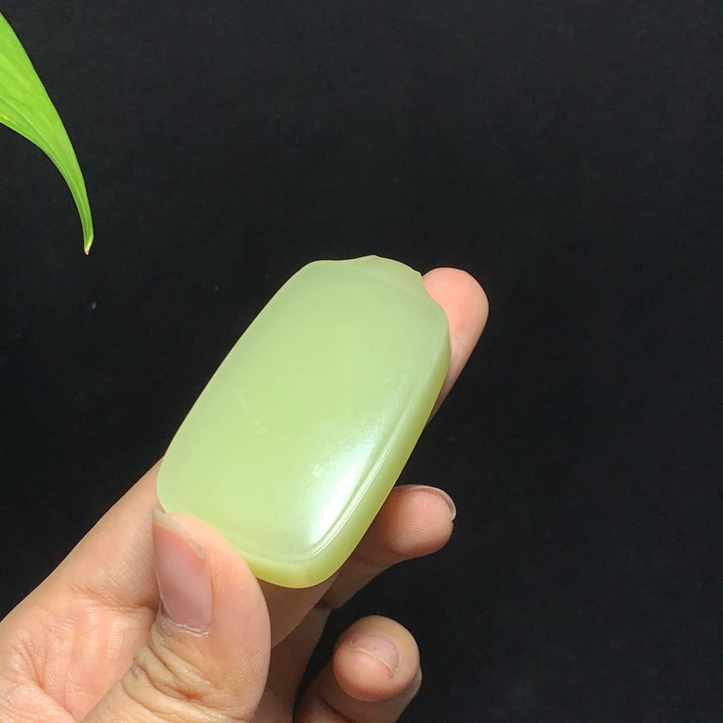 和田山料黄口无事牌挂件（50.0g）