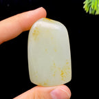 和田玉籽料无事牌（52.6g）