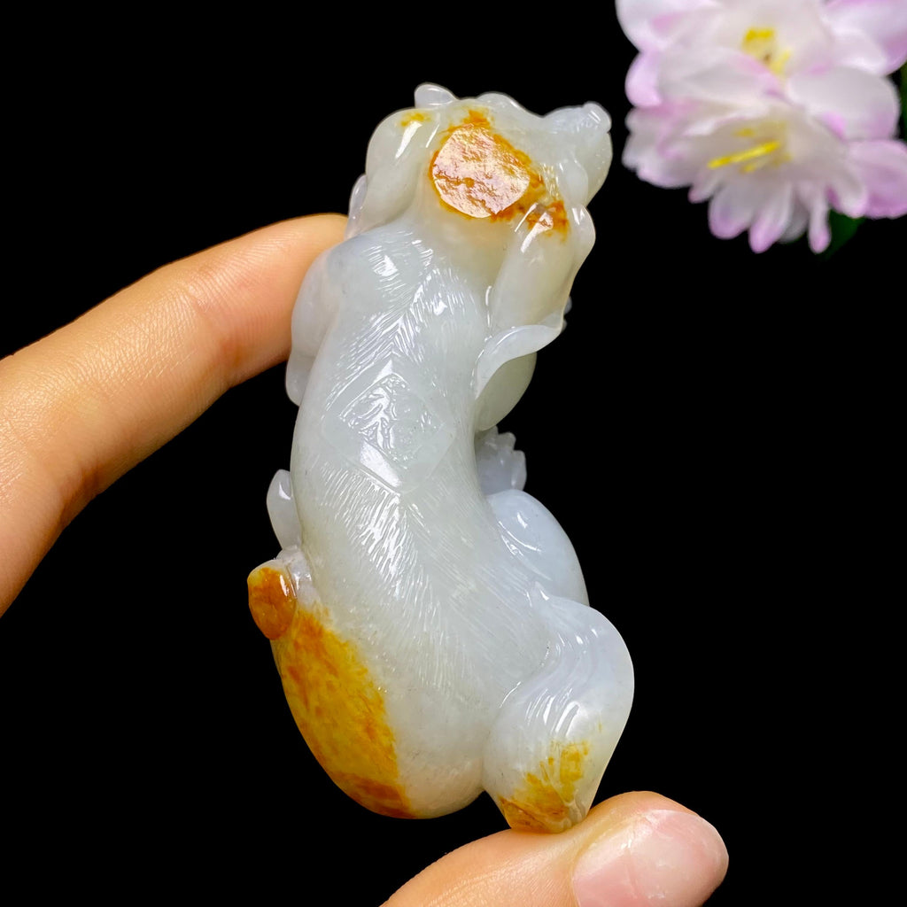 和田玉籽料旺财手把件（69.0g）