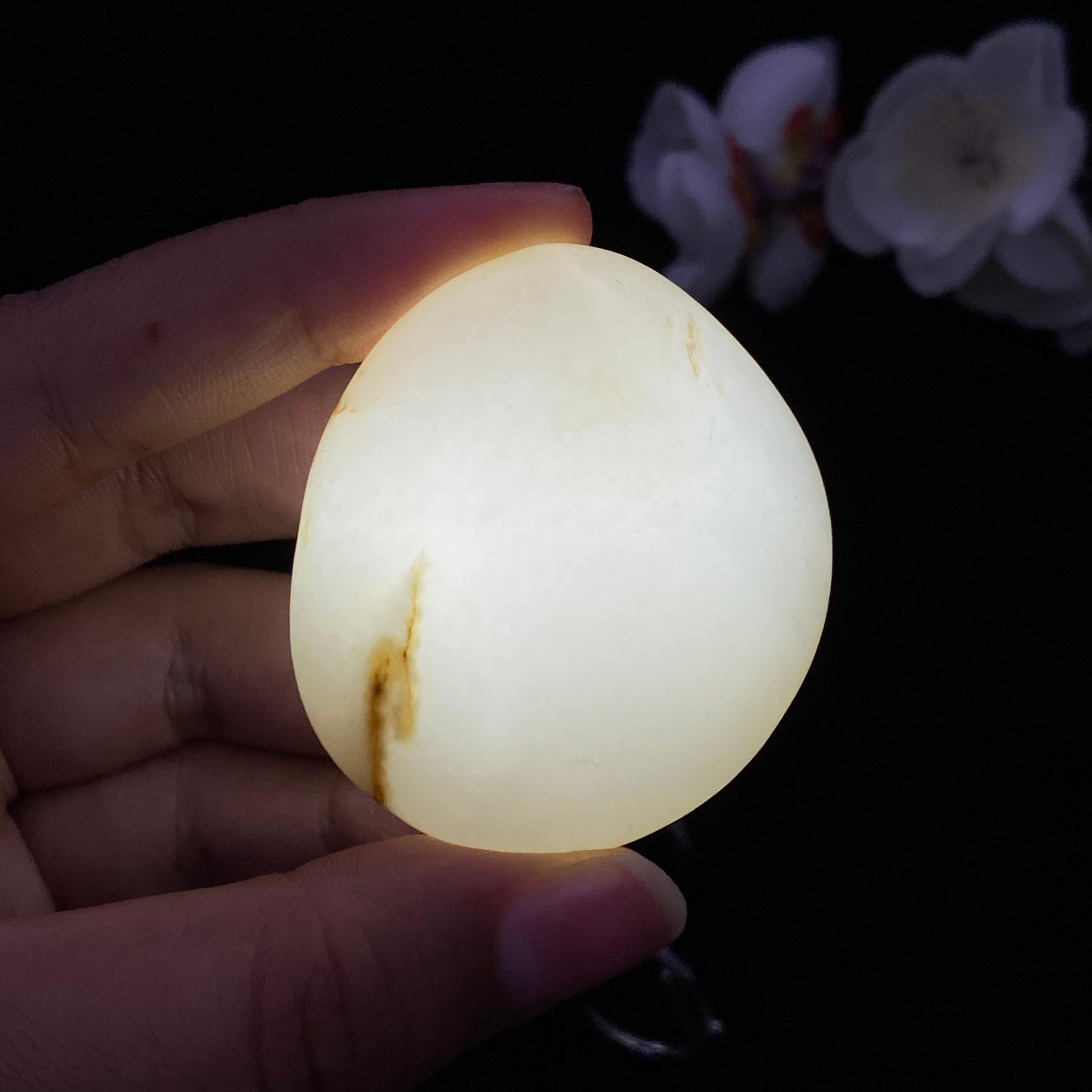 和田玉白玉籽料（66.4g）