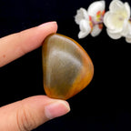 和田玉黄沁皮籽料挂件（27.5g）