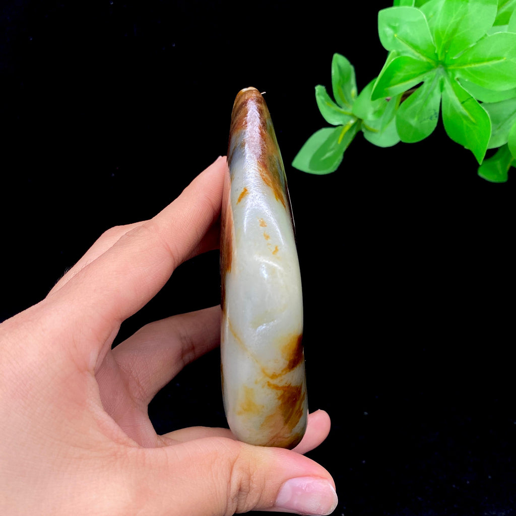 和田玉聚红皮青花籽料（304.1g）