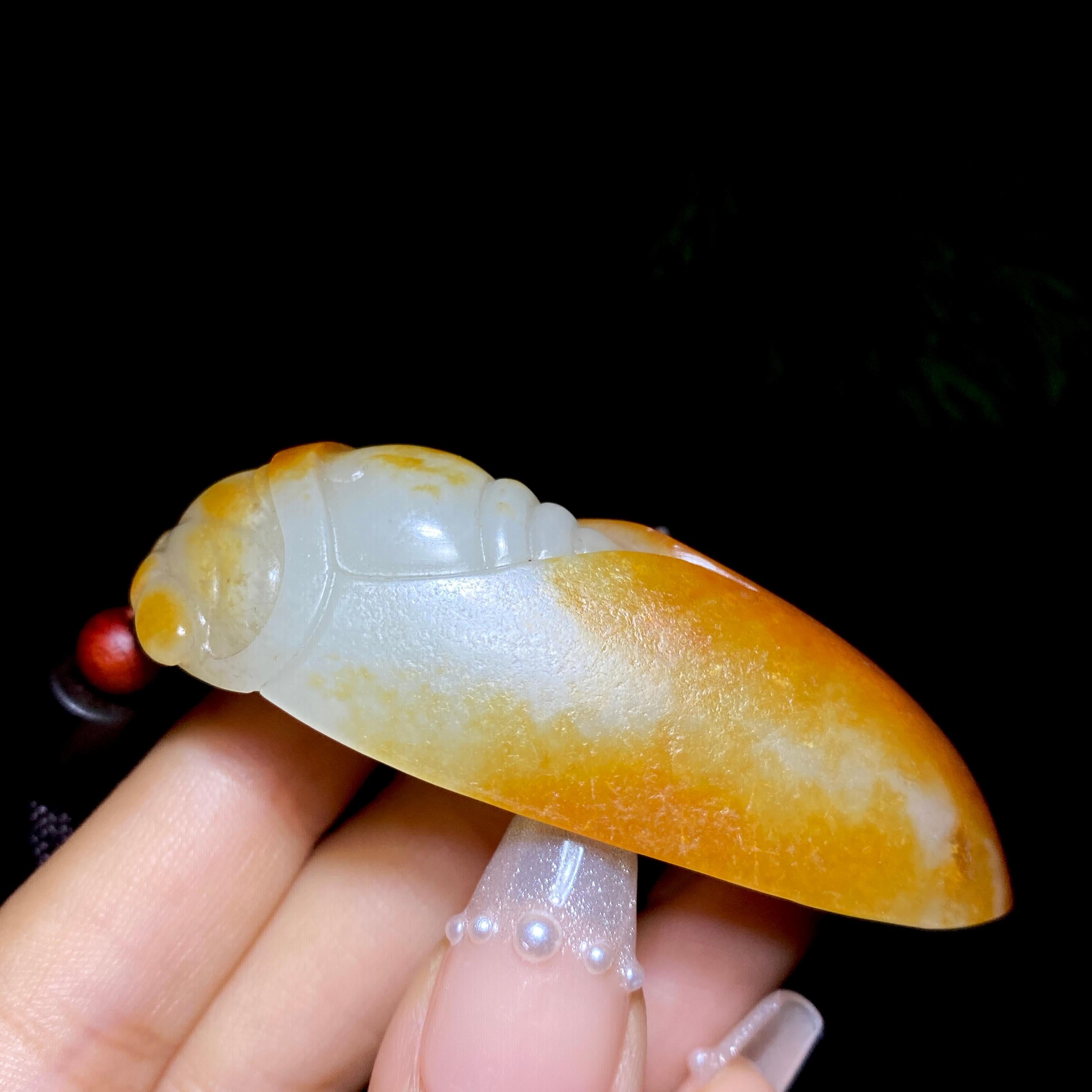和田玉籽料一鸣惊人（36.5g）