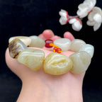 和田玉籽料【精品手串】（95.5g）