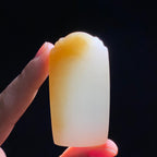 秒杀和田玉糖白无事牌（47.5g）