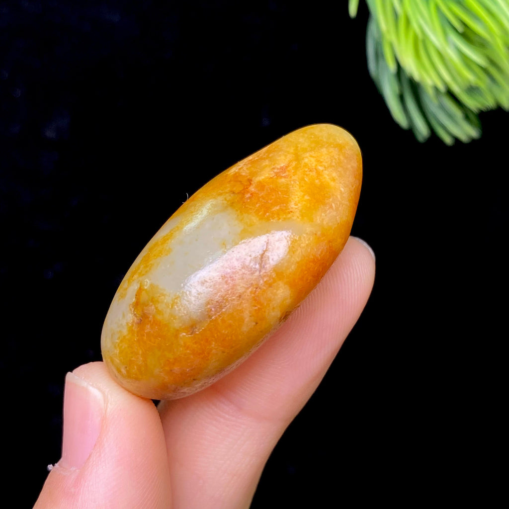 和田玉黄皮白肉籽料（24.2g）
