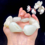 和田玉洒金皮籽料【精品手串】（103.6g）