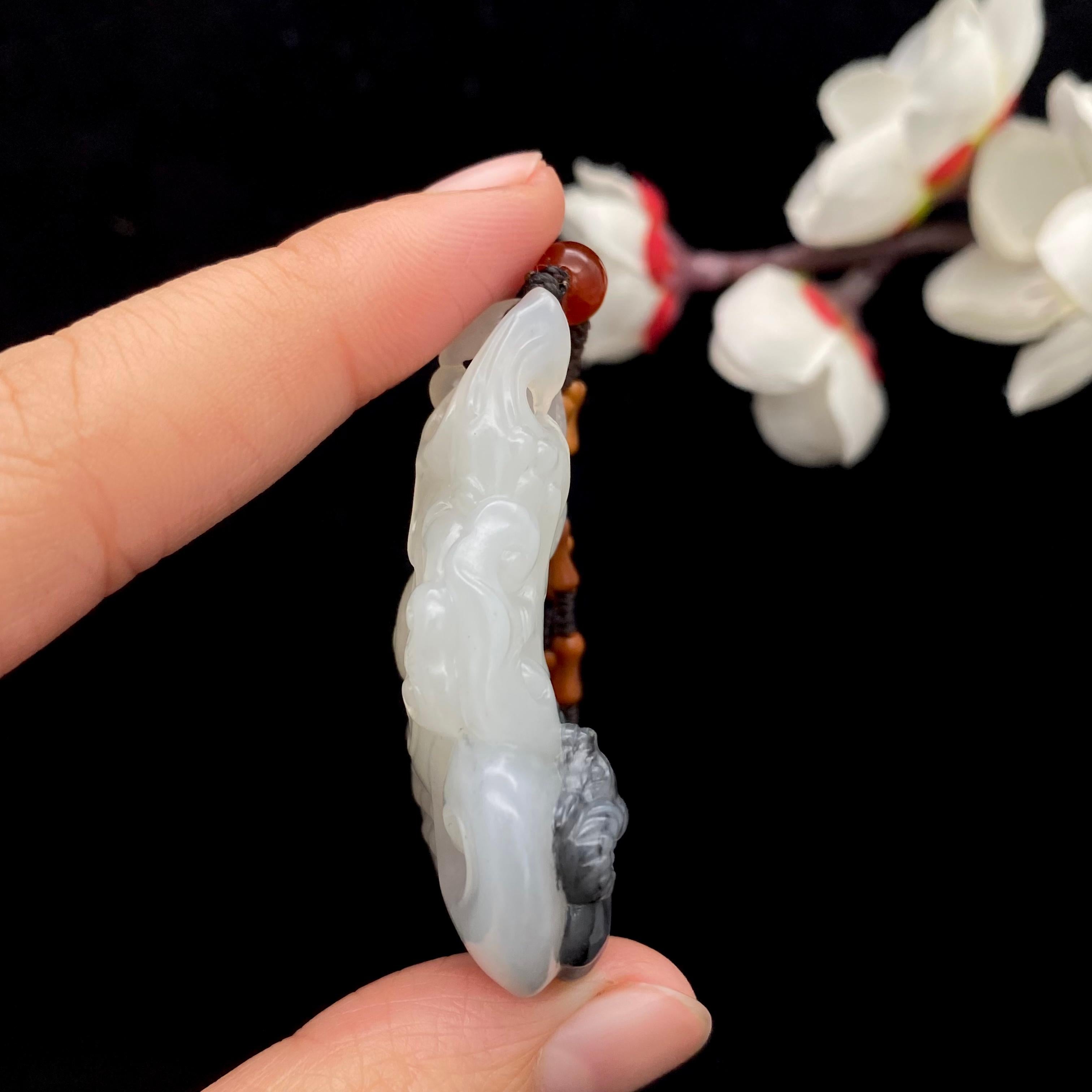 和田玉青花籽料【扭转乾坤】（24.5g）
