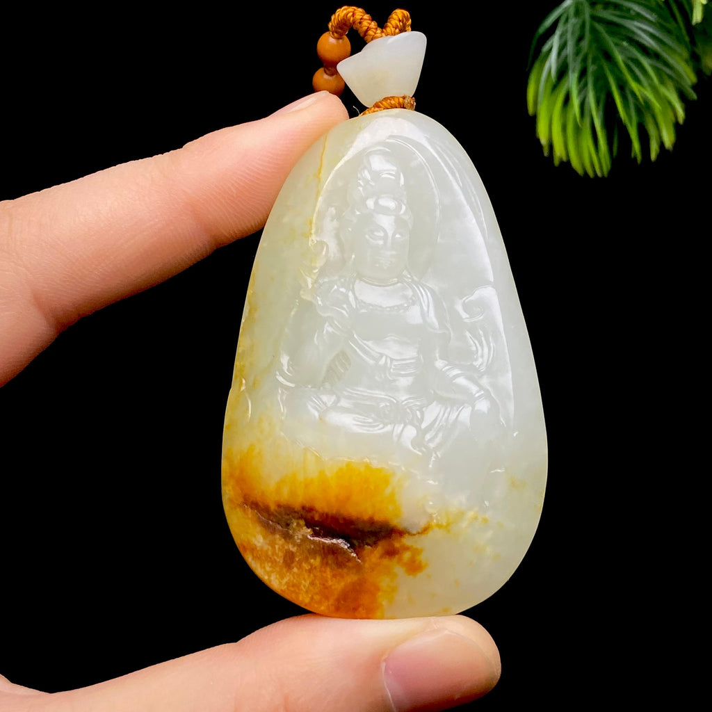 和田玉籽料观音（68.1g）