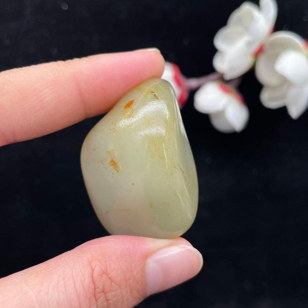和田玉洒金皮籽料挂件（32.3g）