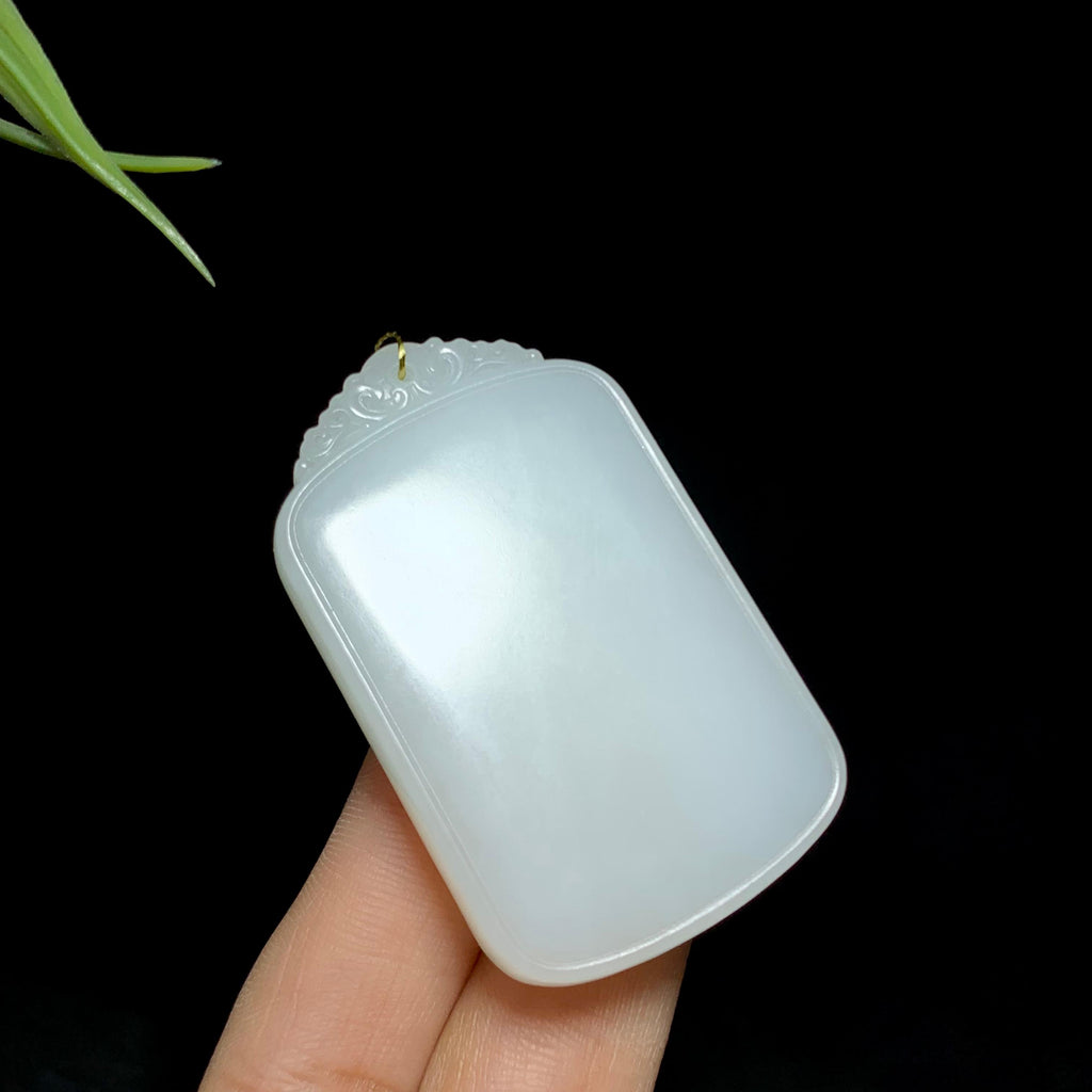 和田山料白玉无事牌（37.0g）