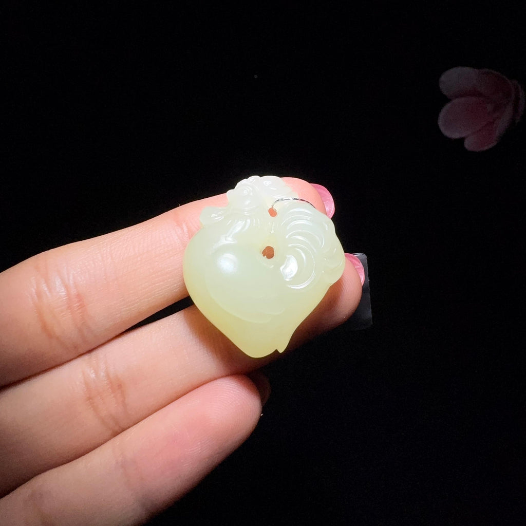 【超值推荐】和田玉黄口雄鸡（9.3g）