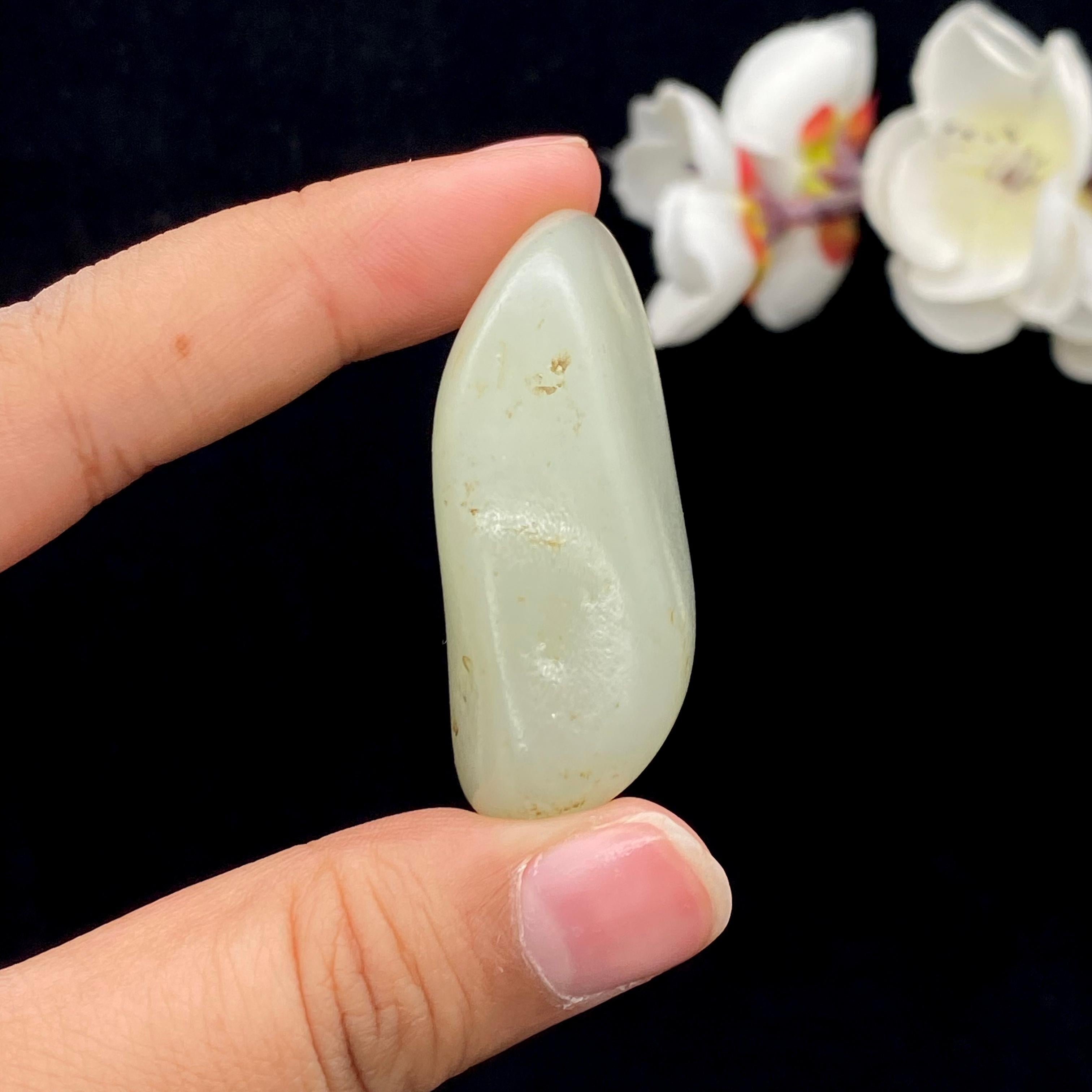 和田玉高青白籽料（33.3g）