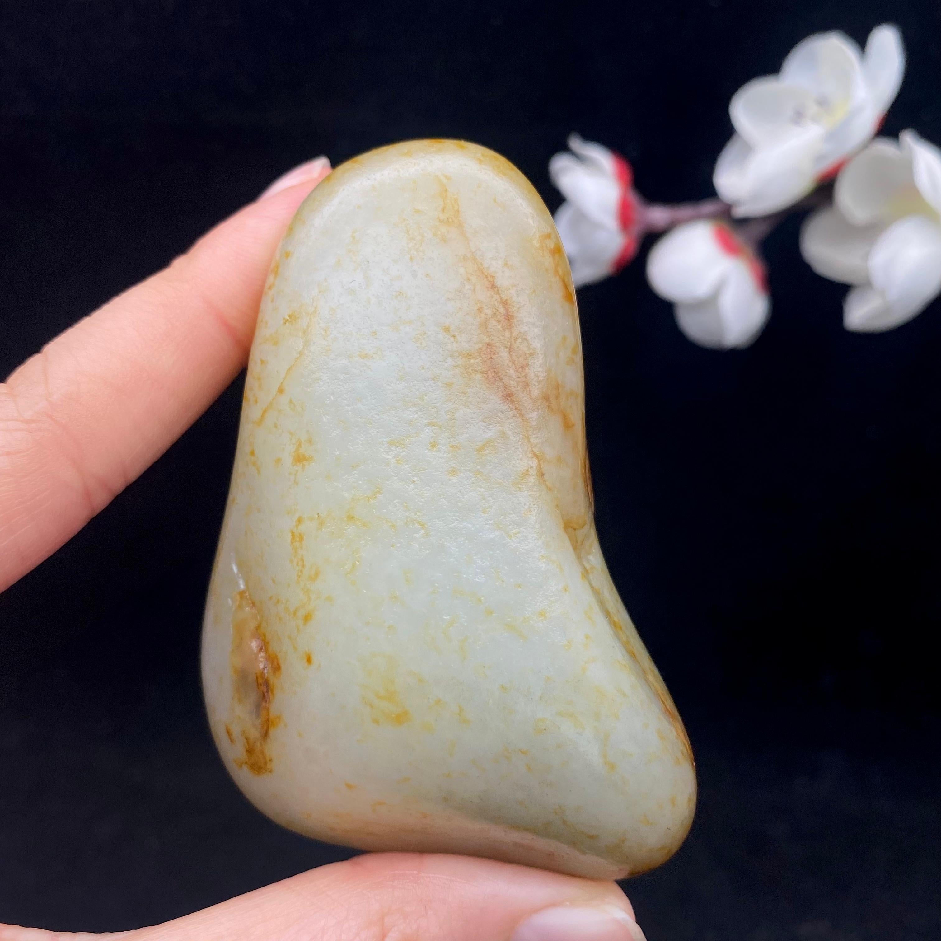 和田玉洒金皮籽料（134g）