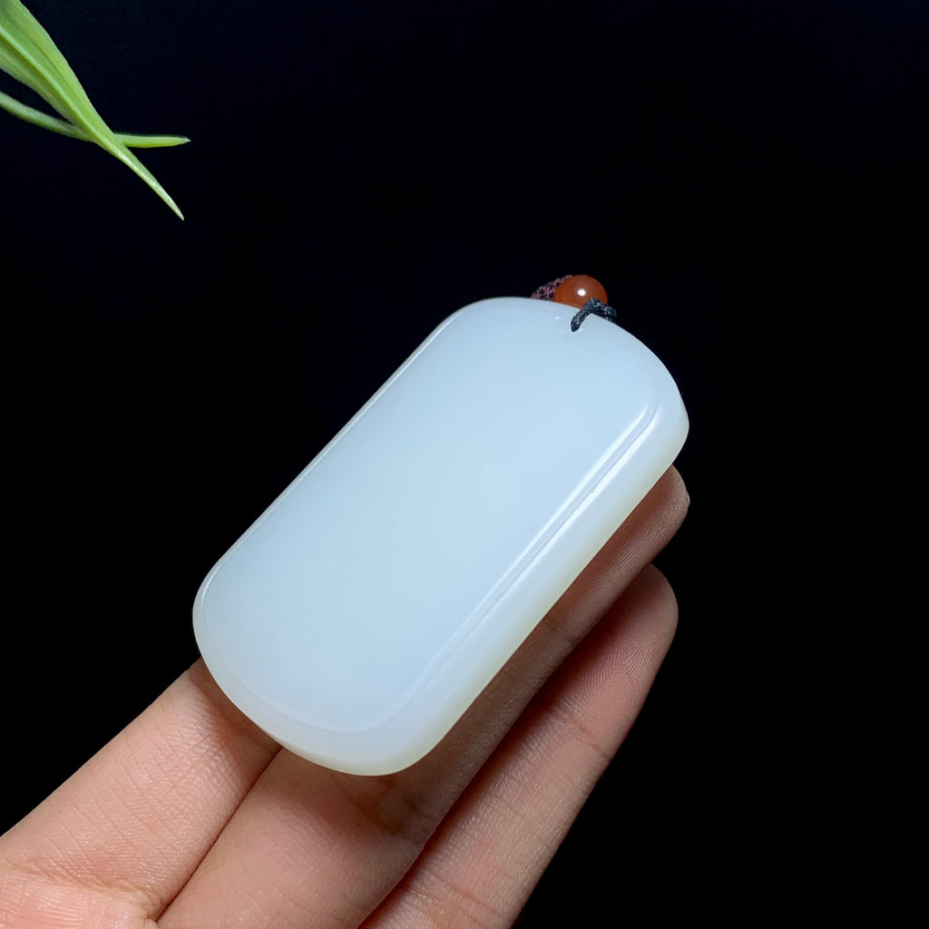和田山料白玉无事牌（40.6g）