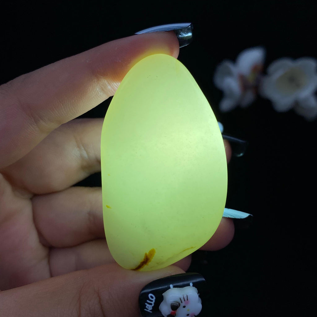 和田玉青白玉籽料大挂件（37.3g）