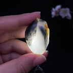 和田玉青花带洒金皮籽料吊坠籽（19.3g）