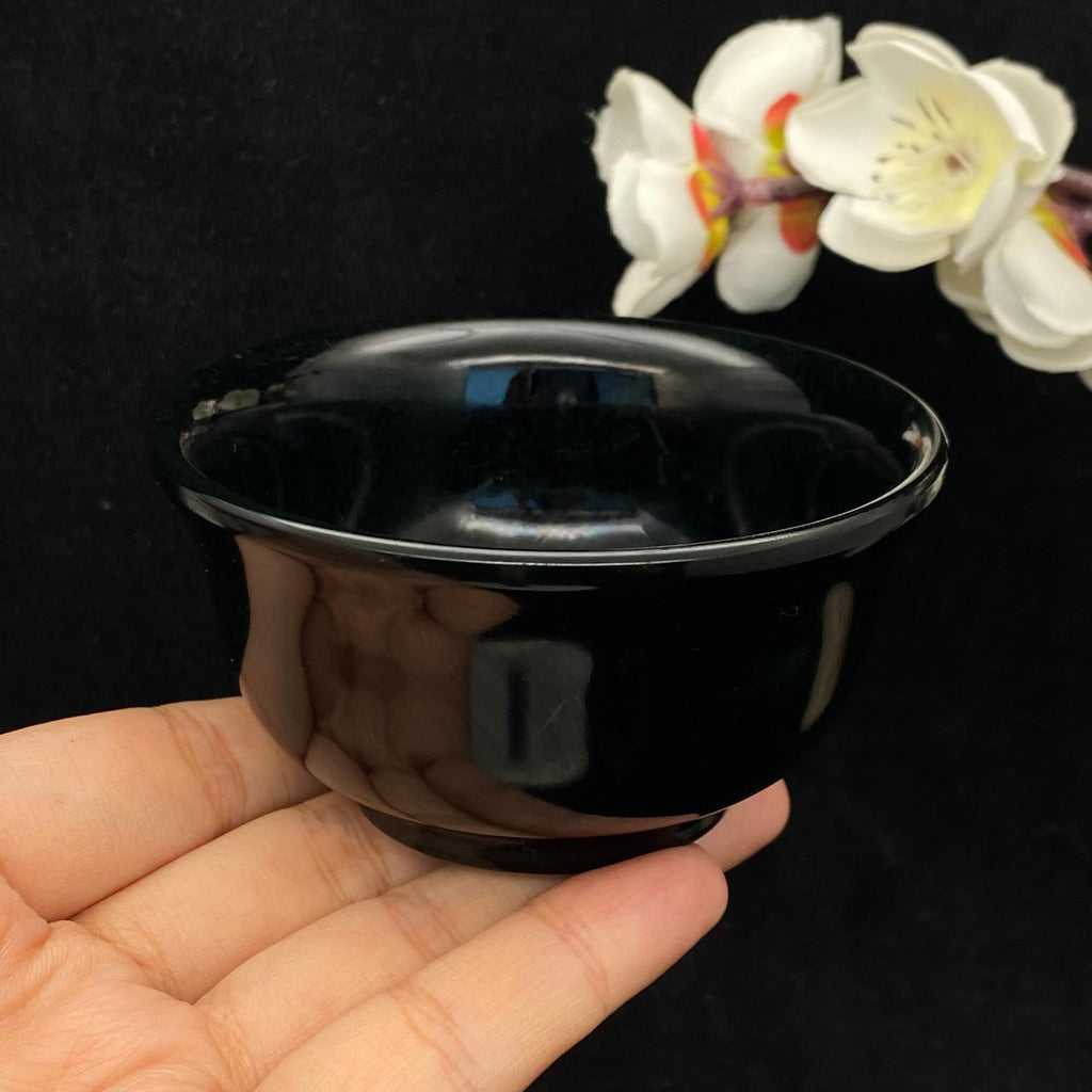 和田玉黑青【茶杯】（108.8g）