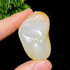 和田玉籽料喜事连连（23.8g）