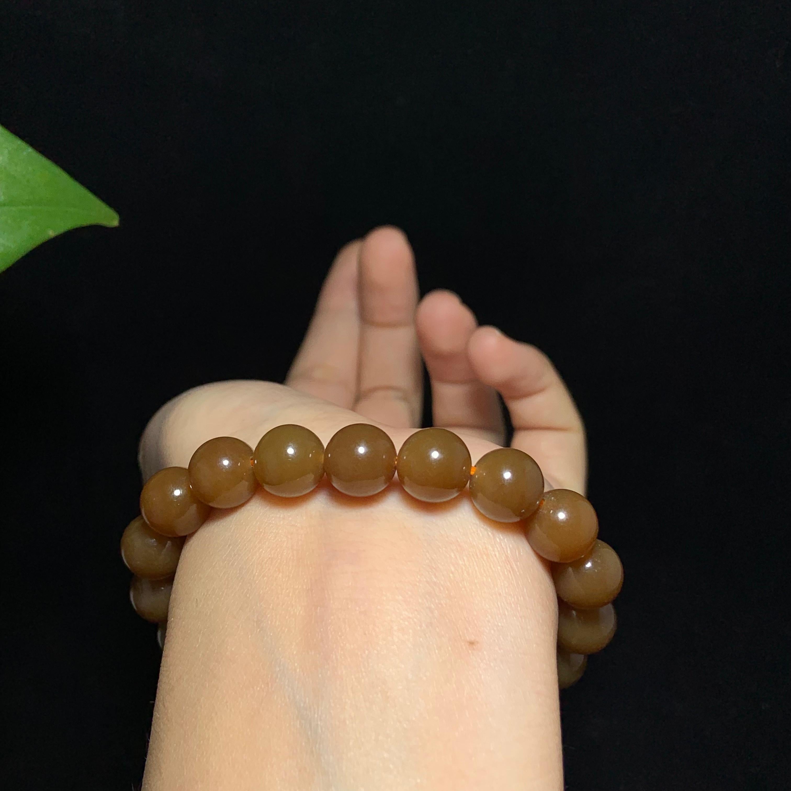 收藏级新疆且末全糖手串（28.7g）