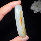 高品质和田玉籽料关公（52.4g）