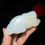 和田玉籽料手把件貔貅（139.5g）