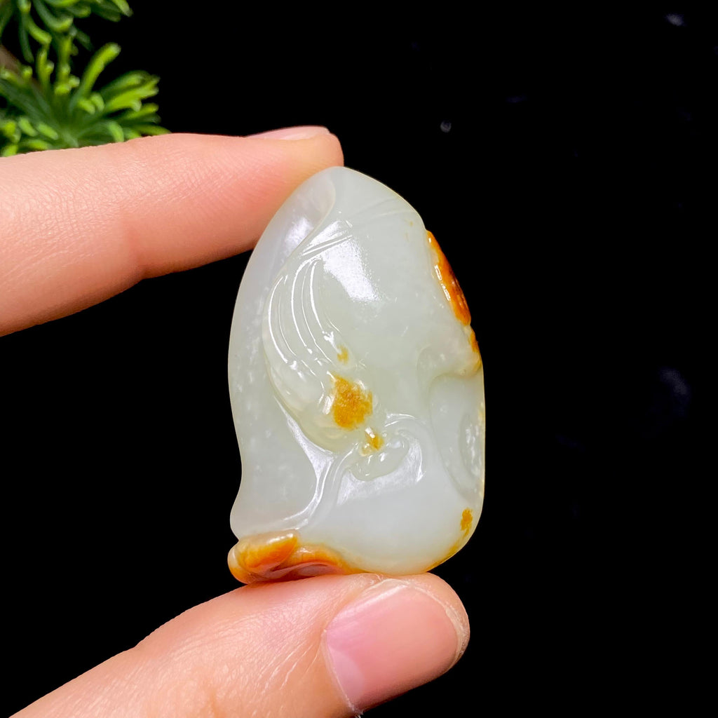 和田玉籽料望子成龙（21.2g）