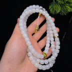 和田玉白玉直切项链（146.0g）