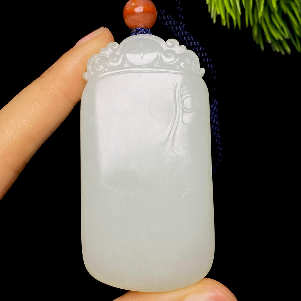 和田玉籽料无事牌（67.3g）